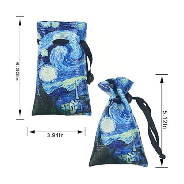 QIELIZI DND Bolsa para dados PU Cuero funda para dados de_2