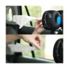 QIFUN Ventiladores eléctricos para el asiento trasero del