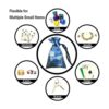 QIELIZI DND Bolsa para dados PU Cuero funda para dados de_6