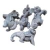 QIANSHENG 4 piezas de colgador para macetas decoración de