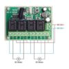 QIACHIP Interruptor RF inalámbrico de 433 Mhz de largo_5