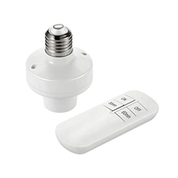 QIACHIP Lámpara de control remoto enchufe E26 E27_1