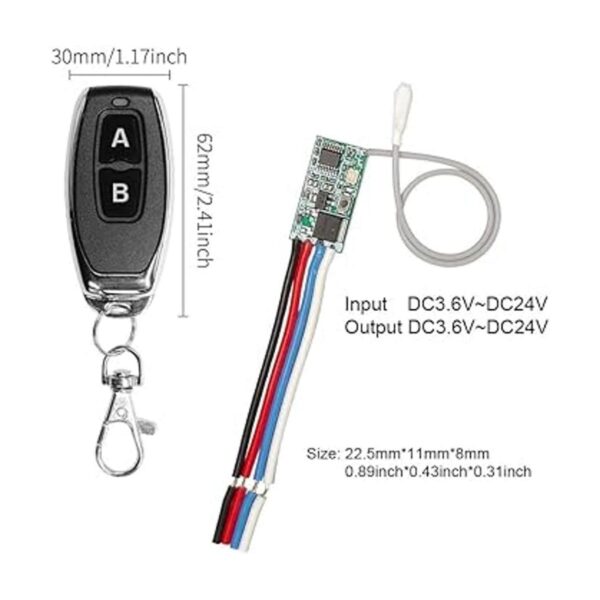 QIACHIP Interruptor universal de control remoto RF_3