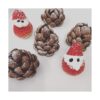 QHZHANG Christmas Bulk Package of Natural Pinecones for