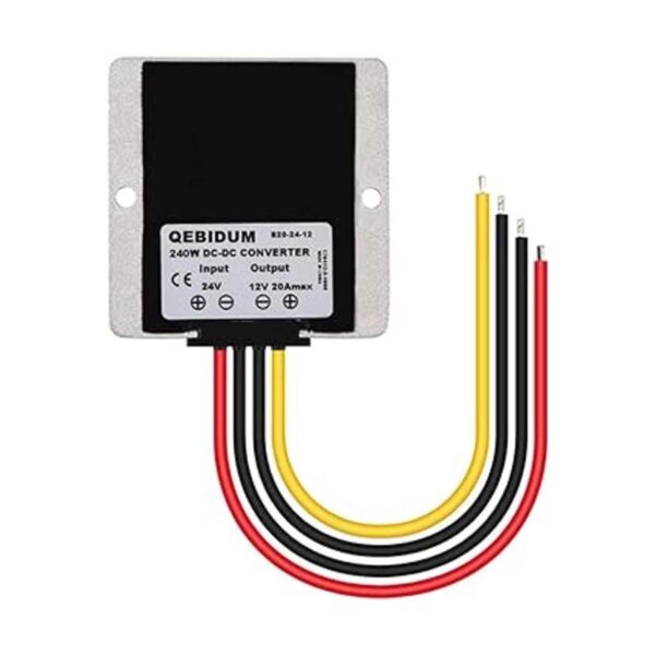 QEBIDUM Convertidor de 24 V a 12 V reductor de regulador_2