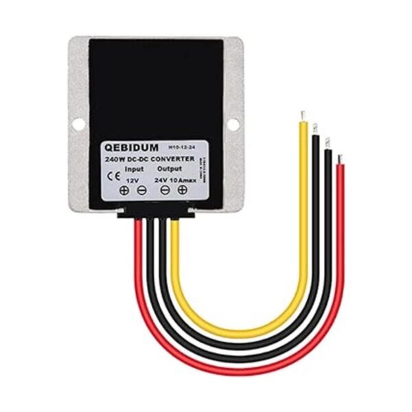 QEBIDUM Convertidor de 12 V a 24 V 10 A 240 W DC Boost_2
