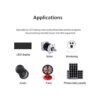 QEBIDUM Convertidor de 12 V a 24 V 10 A 240 W DC Boost_5