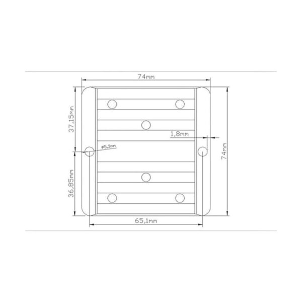 QEBIDUM Convertidor de 24 V a 12 V reductor de regulador_5