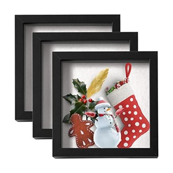 QDSSDECO Cajas de sombra de 8 x 8 pulgadas con caja de
