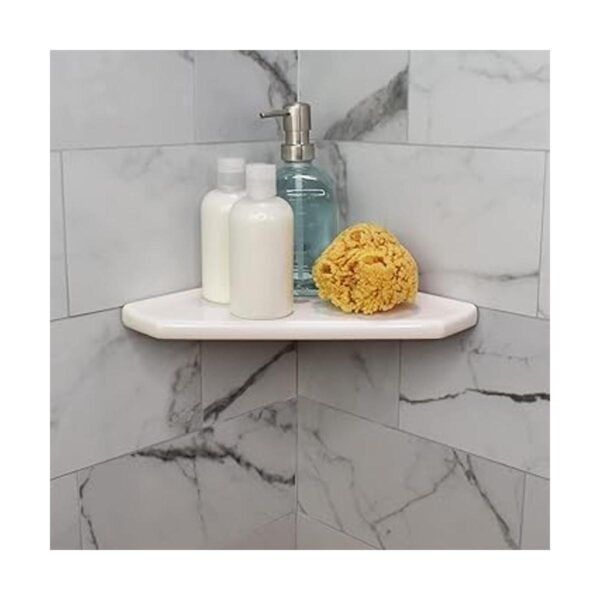 QDCOR Estante esquinero de ducha para baño montaje en_2