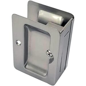QCAA Tirador de puerta corrediza rectangular de latón_1