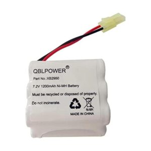 QBLPOWER XB2950 Batería de 7.2 V 1200 mAh NiMh compatible_1