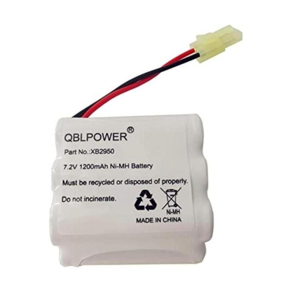 QBLPOWER XB2950 Batería de 7.2 V 1200 mAh NiMh compatible_1