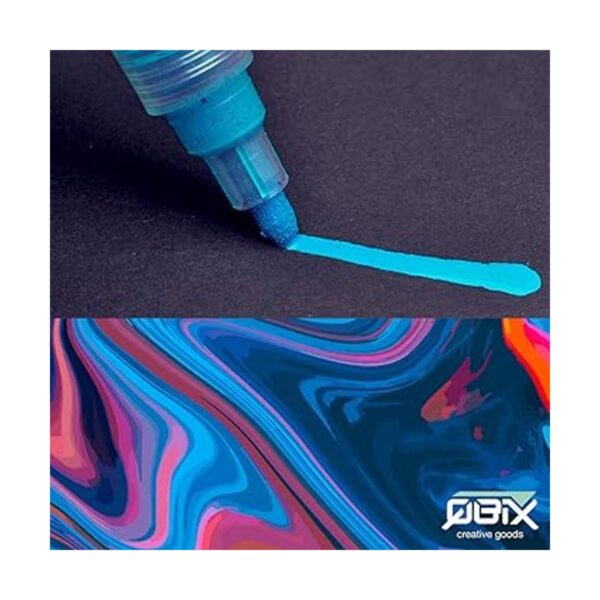 QBIX Rotuladores de pintura acrílica 0.0790.157 in 12_6