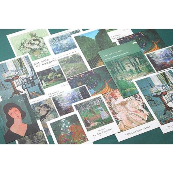 Pósters verdes para pared kit de decoración de fotos_5