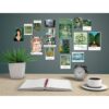 Pósters verdes para pared kit de decoración de fotos_4