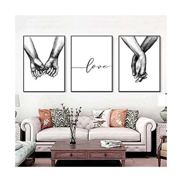 Póster impreso en lienzo de arte de pared de 12 x 16_1