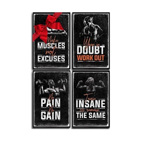 Pósters de gimnasio para decoración de gimnasio en casa_1