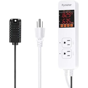 Pymeter Humidistat Temperatura Humedad Controlador Reptil