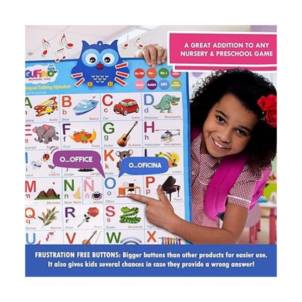 Póster bilinge del alfabeto parlante para niños pequeños_4