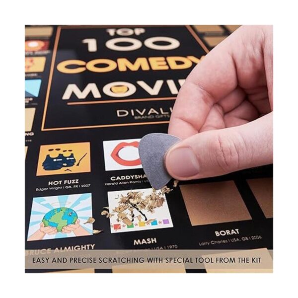 Póster de 100 películas de comedia para rascar Póster_2