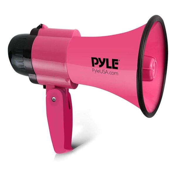 Pyle PMP34PK Altavoz portátil con megáfono con batería de