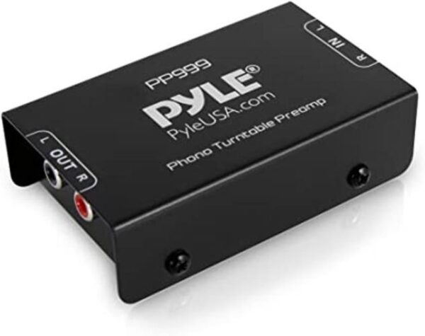 Pyle Phono Turntable Preamp Mini preamplificador de_1