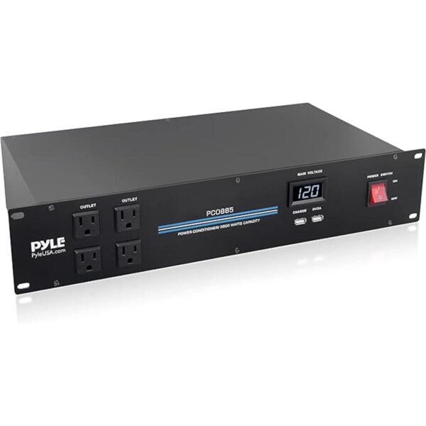 Pyle Pro PDU Protector de sobretensiones de regleta de_1