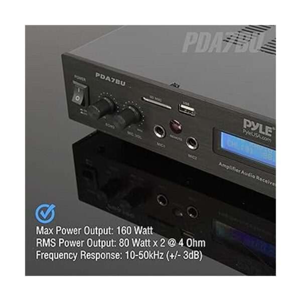 Pyle Receptor Bluetooth de 5 canales amplificador de_3
