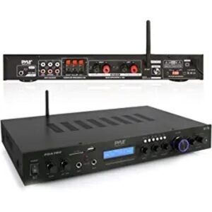 Pyle PDA7BU negro Receptor Bluetooth de montaje en_1