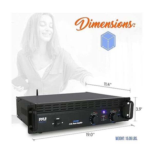 Pyle Pro PTA1000.5 Amplificador de potencia Bluetooth de_5