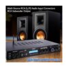 Pyle PDA7BU negro Receptor Bluetooth de montaje en_4