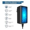 PwrON Cable de 6.6 pies 7.5 V 2 A AC DC adaptador_3