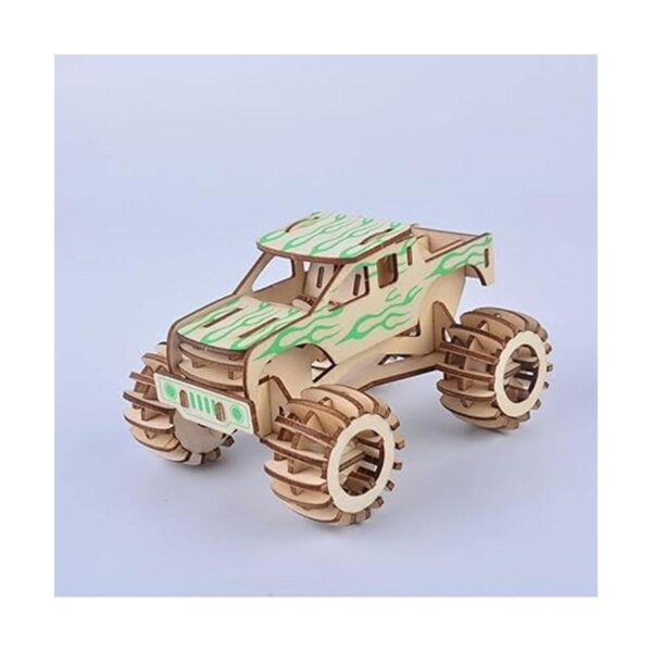 Puzzle de madera 3D Hot Rod modelo de coche de madera para