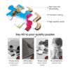 Puzzles para adultos 500 piezas bicicletas en Amsterdam al_6
