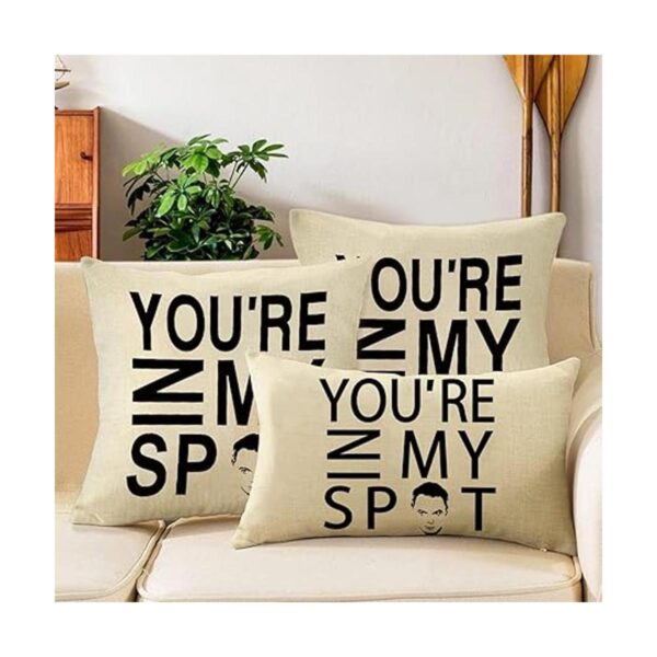 Pycat Youre in My SPOT Funda de almohada lumbar de 12 x