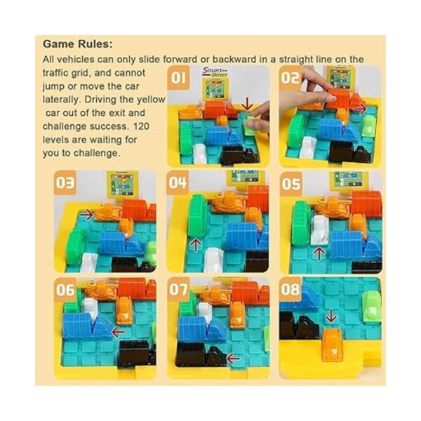 Puzzle Logic Game Smart Driver Traffic Bloqueo de tráfico_6