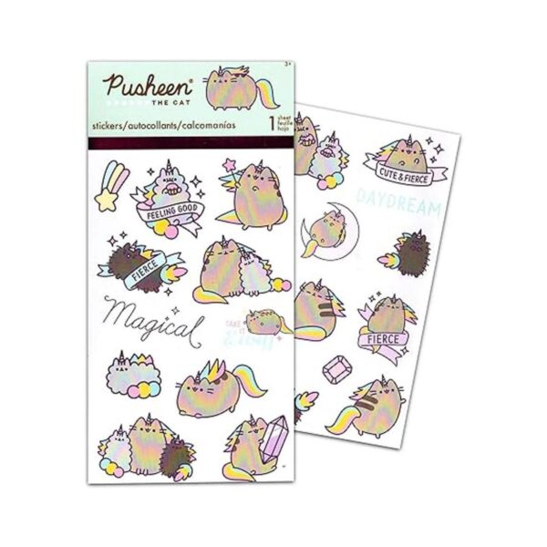 Pusheen Paquete de calcomanías para gatos Pusheen 100_2