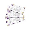 Purple and Gold Price is Right Tarjetas de juego para_5