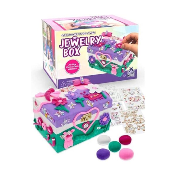 Purple Ladybug Decora tu joyero para niñas kit de_1