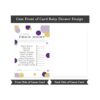 Purple and Gold Price is Right Tarjetas de juego para_4