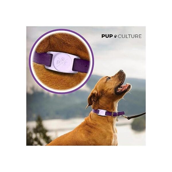 Pup Culture Soporte para collar de perro funda protectora