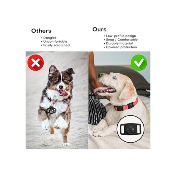 Pup Culture Soporte para collar de perro funda protectora