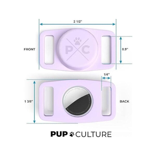 Pup Culture Soporte para collar de perro funda protectora