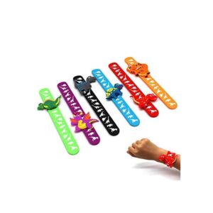 Pulseras de dinosaurio para recuerdos de fiesta de niños_1