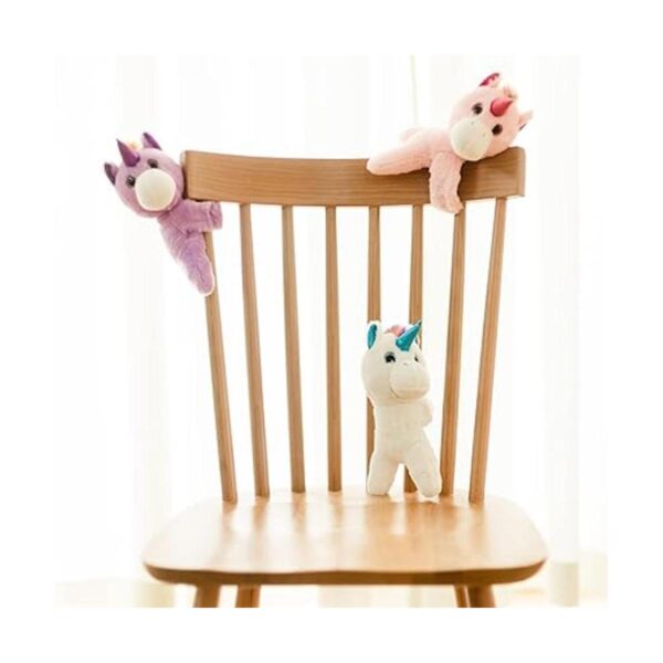 Pulseras de unicornio de peluche para niños y