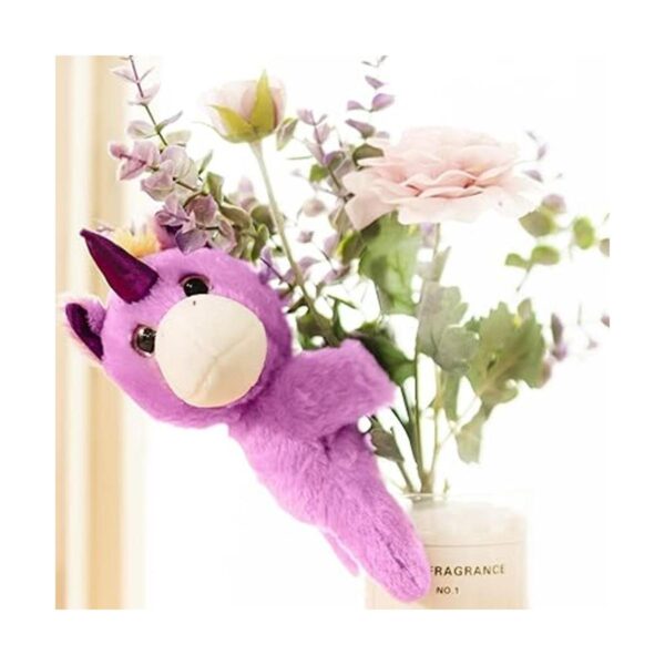 Pulseras de unicornio de peluche para niños y