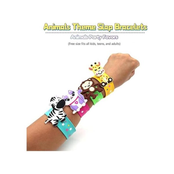 Pulseras con forma de bofetada de animales recuerdos de