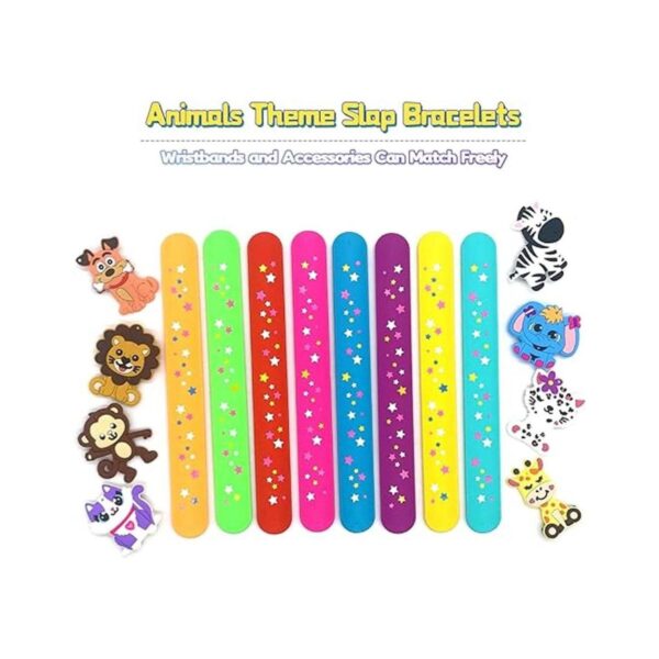 Pulseras con forma de bofetada de animales recuerdos de