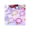 Pulsera de unicornio colorida de 9 piezas pulseras de